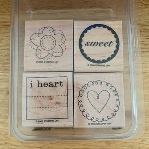 Stampin’ Up! Sweet on You stamp set